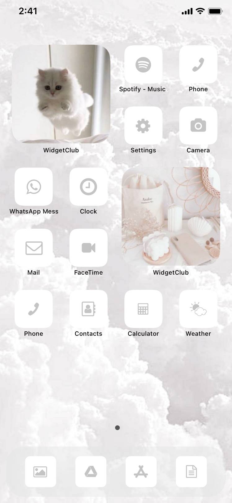 white aesthetic 💅 by Lupe (clouds)Ide Layar Utama[T4Q5YTCRJGcH4jlUE6XZ]