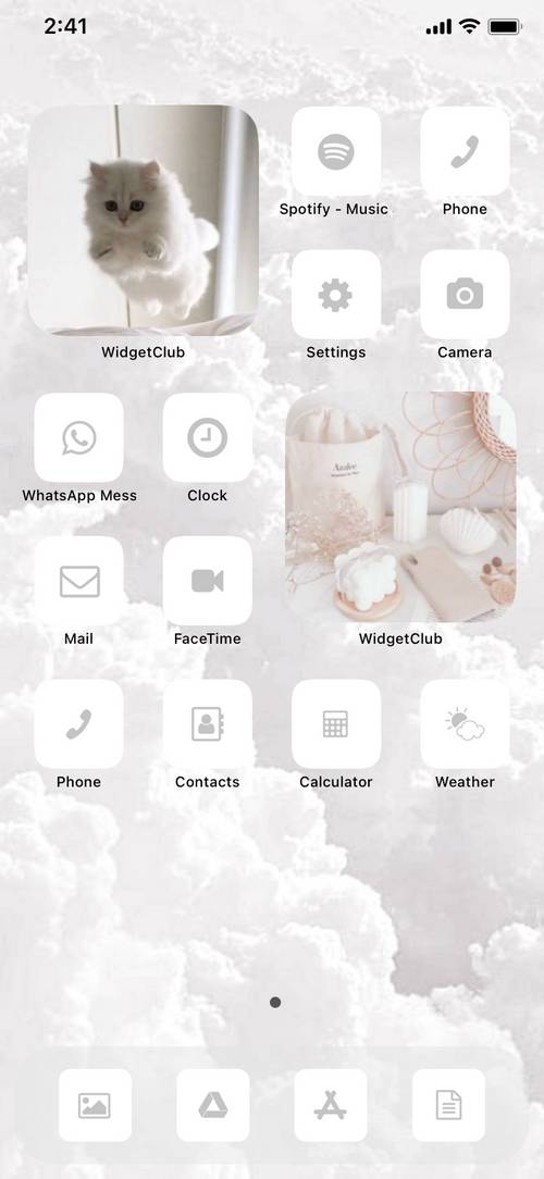 white aesthetic 💅 by Lupe (clouds) საწყისი ეკრანის იდეები[T4Q5YTCRJGcH4jlUE6XZ]