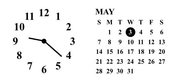 Clock Widget ideas[94zwPxXSA5hMqF7E9ZcU]