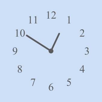 青Clock Widget ideas[h6zP6WMPuvywQqf4F93x]