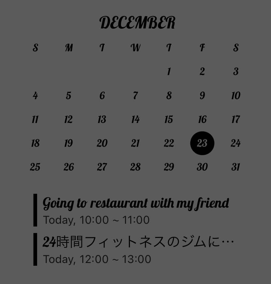 🖤 Calendar Idei de widgeturi[BzOXow3jsFuSyeNhjmA5]