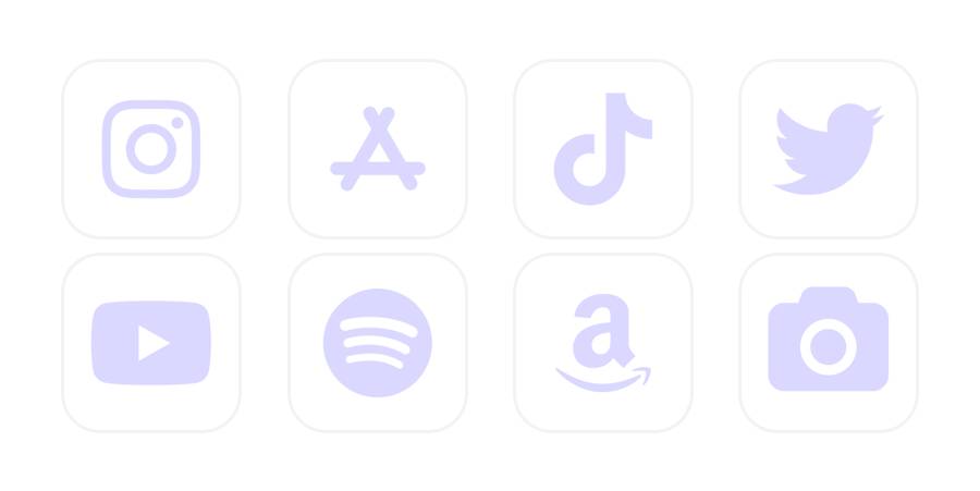 アイコンpurple App Icon Pack[9FMdKAYocIB9gyS0OR15]