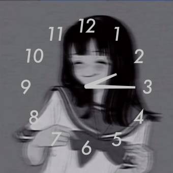かあいい女の子⛓🩶 Reloj Ideas de widgets[afastwHUX4txOvBf44h1]