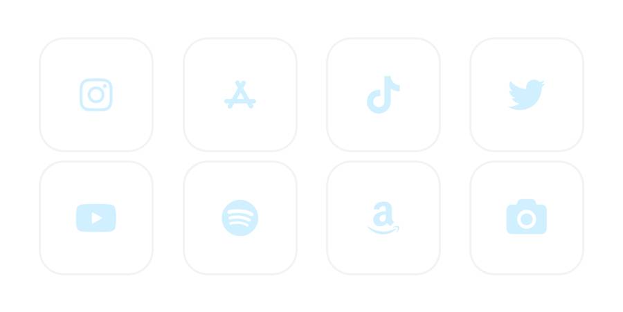 blue icons Pacchetto icone app[Raa80b2zGFWVEvruAr8n]