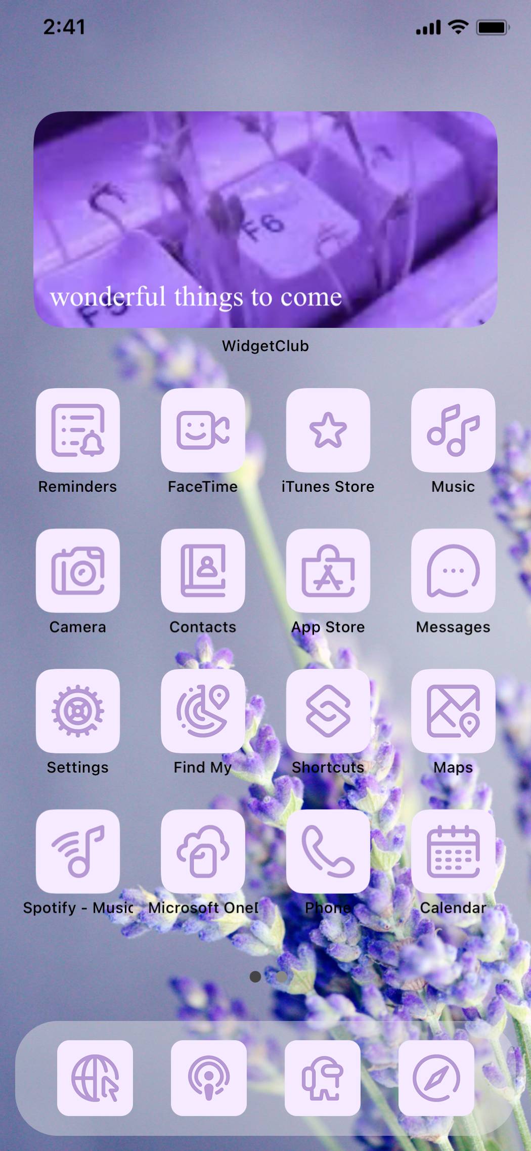 cute lavender aesthetic!!أفكار الشاشة الرئيسية[T9QpzGs0epnbD6WVcKNK]