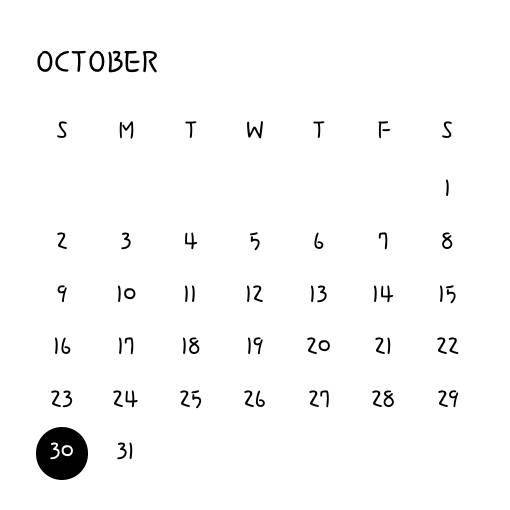 Kalender Widget-ideeën[QAotqZW0KCJ7Z2njM8X8]