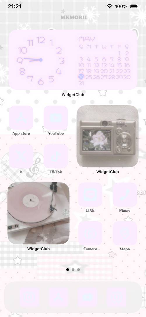 ゆめかわ夢の中💫🤍 Idea Skrin Utama[wivfWIYkr6FtVdxMsFdy]