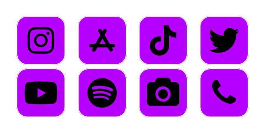 purple Pachetul de pictograme pentru aplicație[sUzHvSZaydKhqMltldqV]