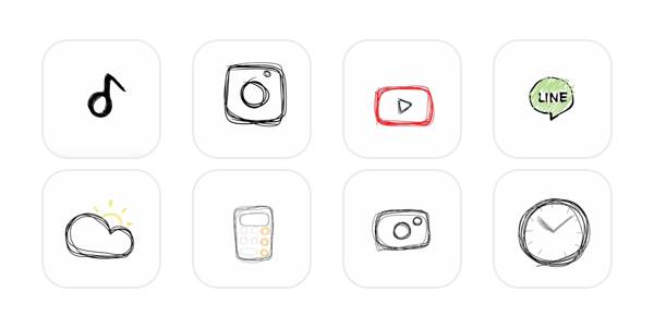 Färgrik App Icon Pack[gkzggT27jZoCmhZ72HlN]