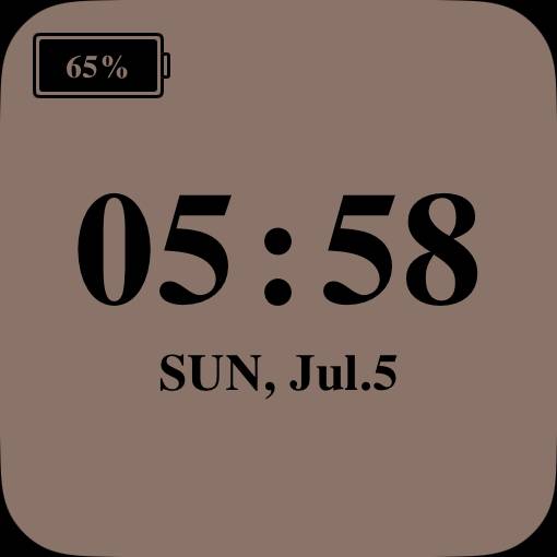 Time Widget ideas[e9kW9hBapUNkmQ5E6YQh]