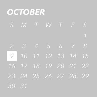 Calendario Ideas de widgets[fcNyMAKQnPMJeVC4DKzf]