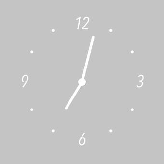 Horloge Idées de widgets[MAvpcLKRN6YTDFYw5nk8]