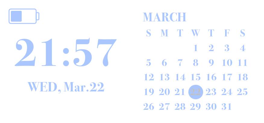 時間Calendar Widget ideas[uHIenRITK7Uywkv6D57o]