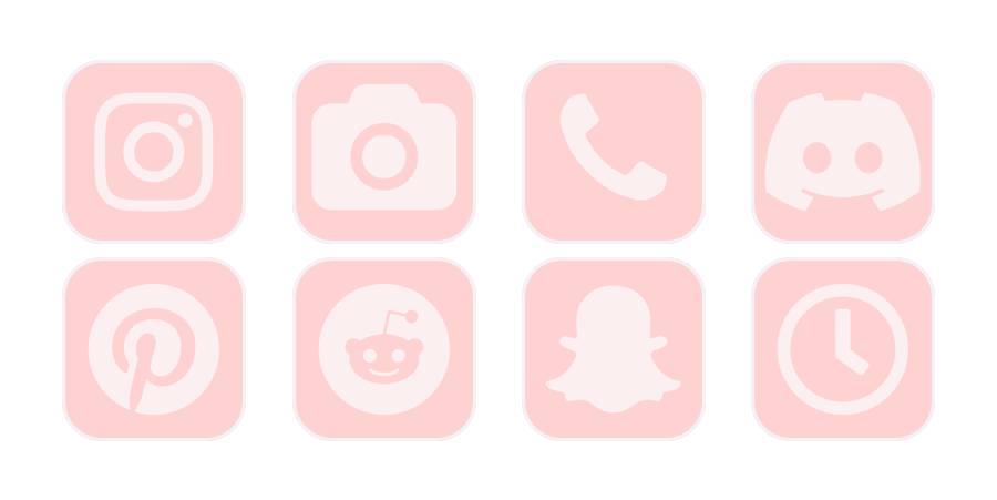 pink Pakiet ikon aplikacji[0RxirYy6fDcHfG9uSwlU]