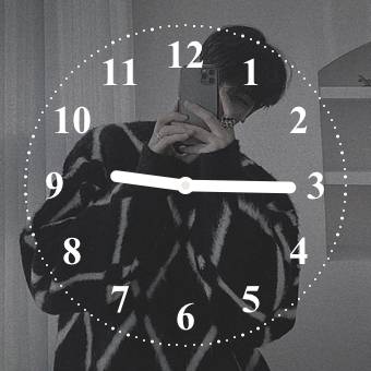 黒 Clock Widget ideas[ic1rhSZfpLm6DbphVvCP]
