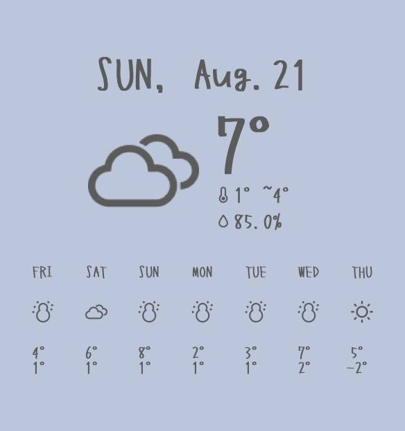 Weather Widget ideas[QRIZdUeCSHB0tQeNwpXD]