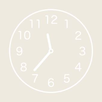Clock Widget ideas[SeAWEGtY564CzfnMYCl3]