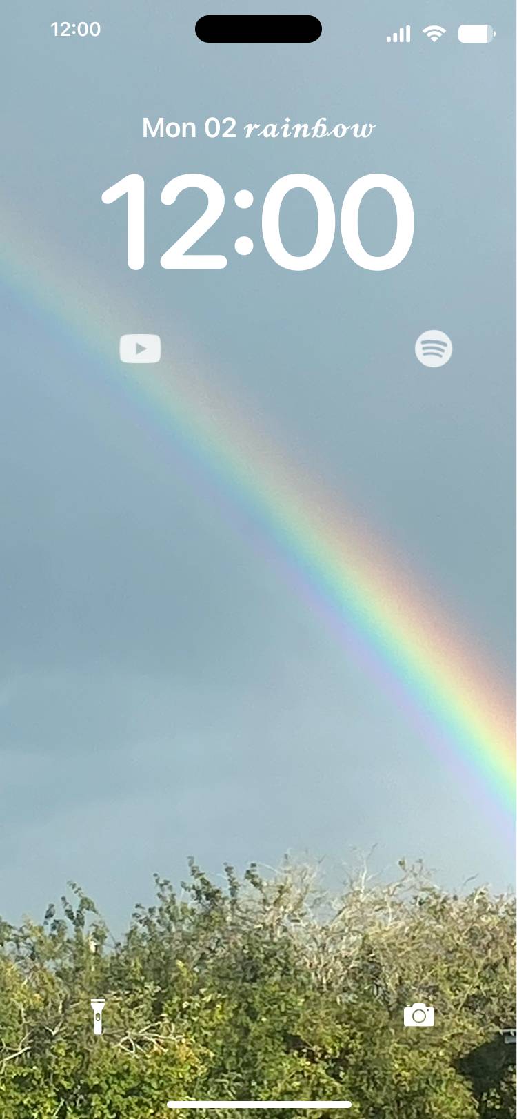 rainbow Lock Screen Écran verrouillé[zb67EUi1Kvx7cj1DogHW]