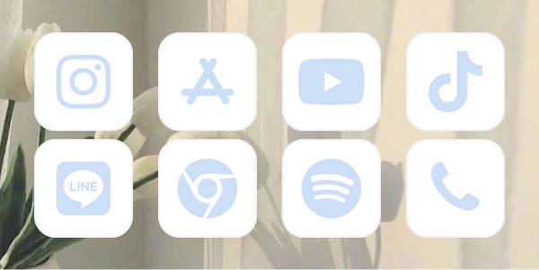 Light blue Pacchetto icone app[JiCwjjIiAFQZlsPD9NHB]