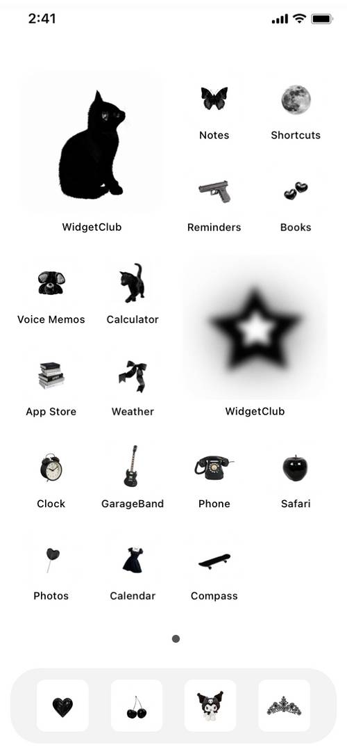 BLACK🖤⟡.· Home Screen ideas[xPXvNdU1uQpkJ3a6ZnQE]