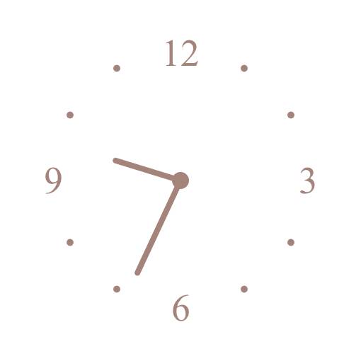 clock時計ウィジェット[4G0IukBipoaz0JKUnGiV]