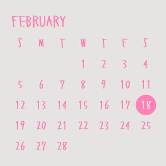 Calendar Widget ideas[XEMWpAkmGjuENcXAlDi1]