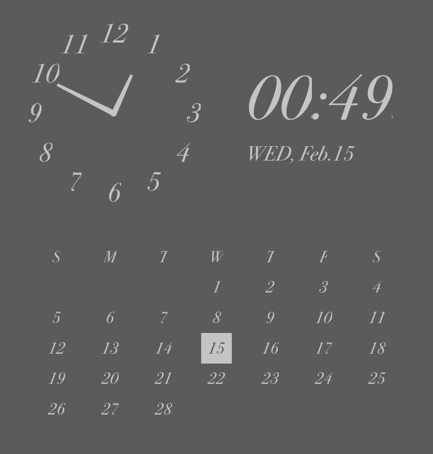 時計 Ρολόι Ιδέες για widget[okLp6cg82Vw6WQylvAnP]