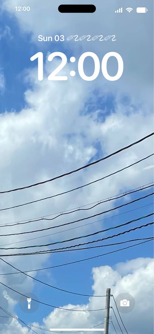 夏休みの住宅地Lockscreen[vO3etglkM3Czc1NUCmTD]