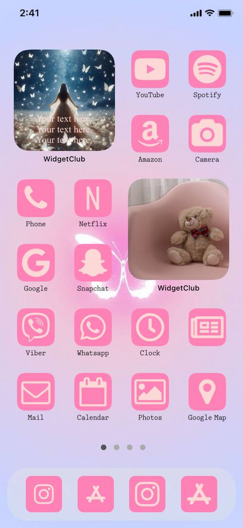 PINK DREAM Ide Layar Utama[2rEtGjVNW94Ham76ul9j]