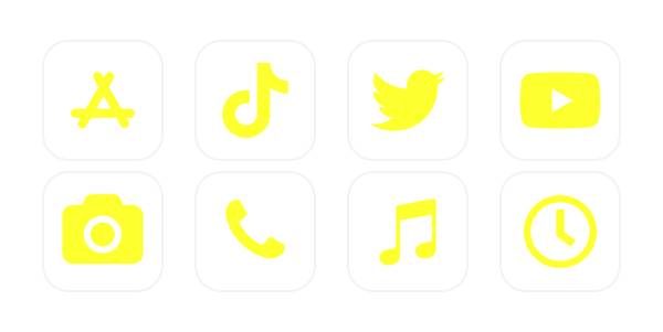 黄色 App Icon Pack