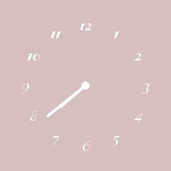 beige Clock Widget ideas[EH1YPaL9HxmIyUVZMjP1]