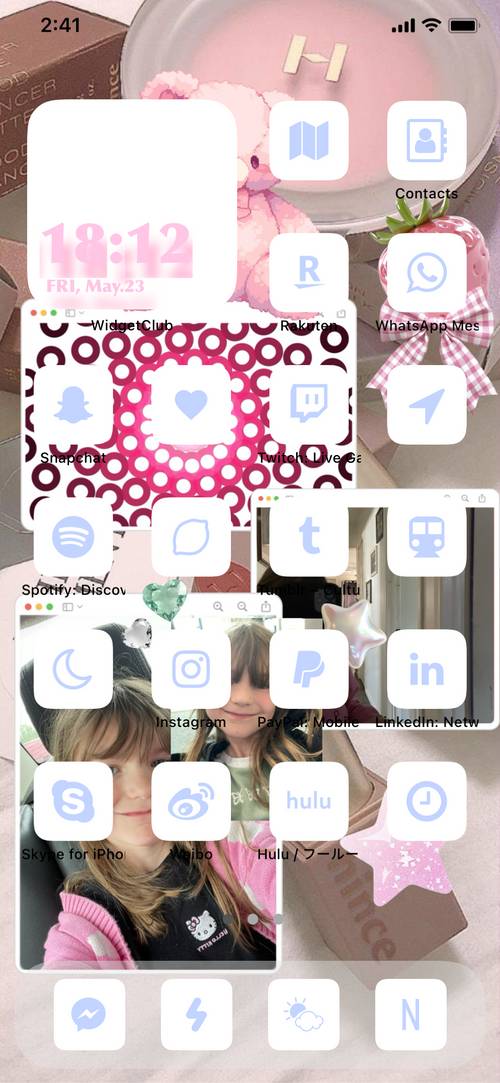 pink cute Home Screen ideas[ibQrvQPVYhhe8LSMaWHf]