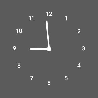 時計 Horloge Idées de widgets[zRCtDqifNSUhEk2sbOSM]