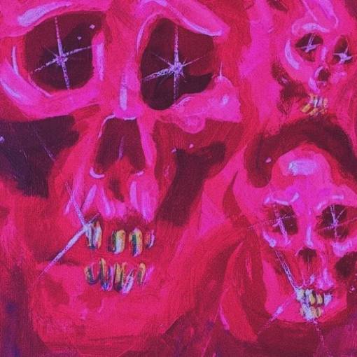 dark pink aesthetic skulls Foto Widgetidéer[mPnAQcTD0kZ82dNK0CCk]