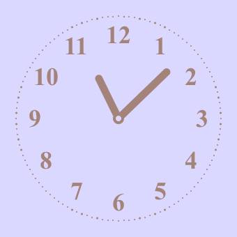 時計紫 Clock Widget ideas[NR6iQNVnDKNApVTDngpw]