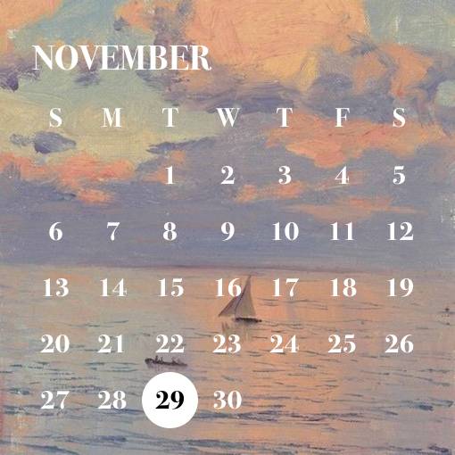 カレンダー Kalendar Idea widget[CveJKgXNkEKeinxXSKO4]