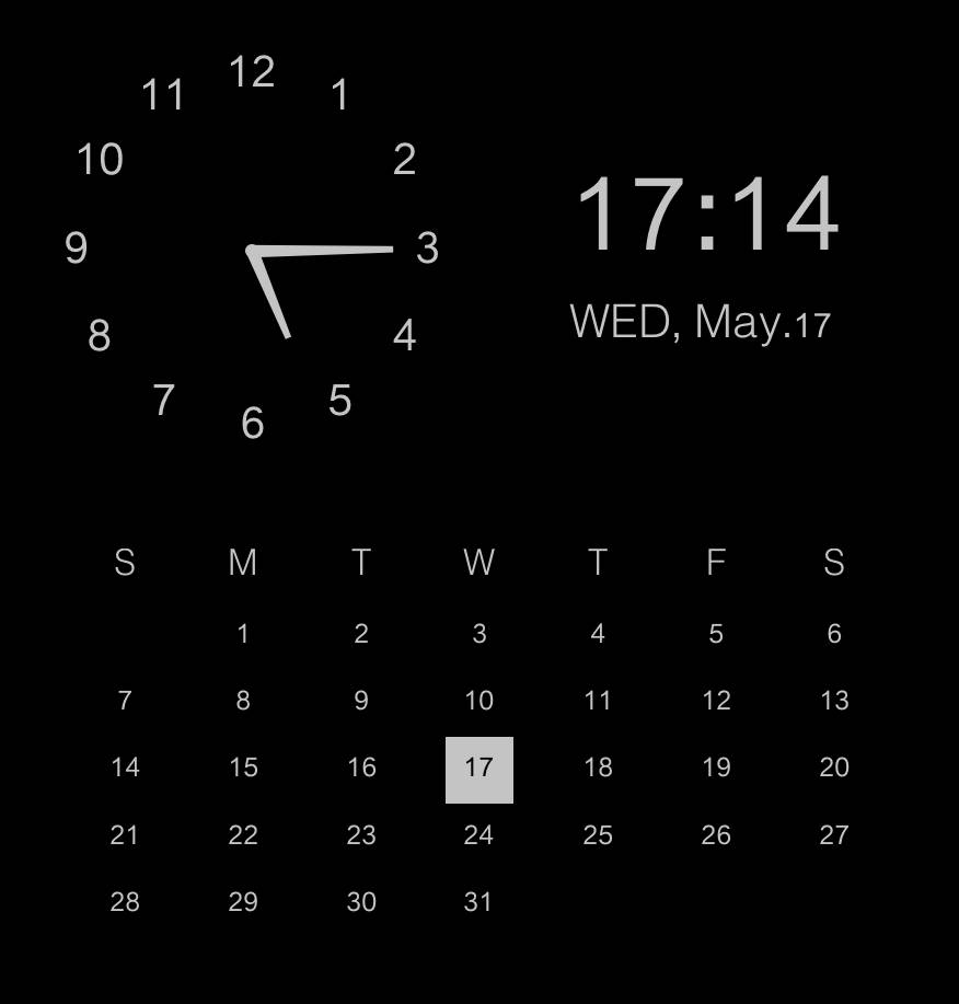 Reloj Ideas de widgets[VB1PMoNdwav6fQiotaX6]