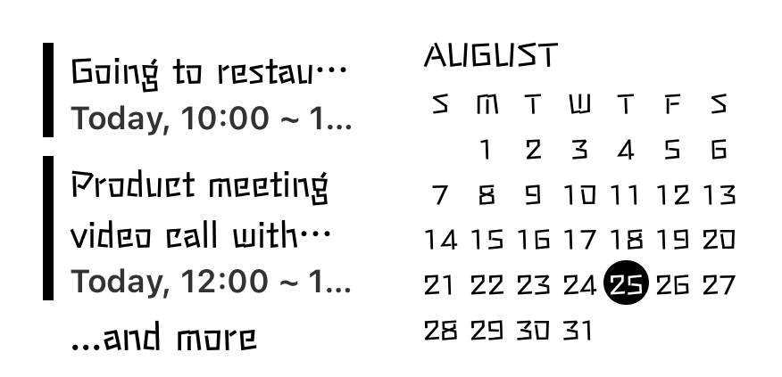 Kalender Widgetidéer[CFvqQt1VzL1cGhVSLsD9]