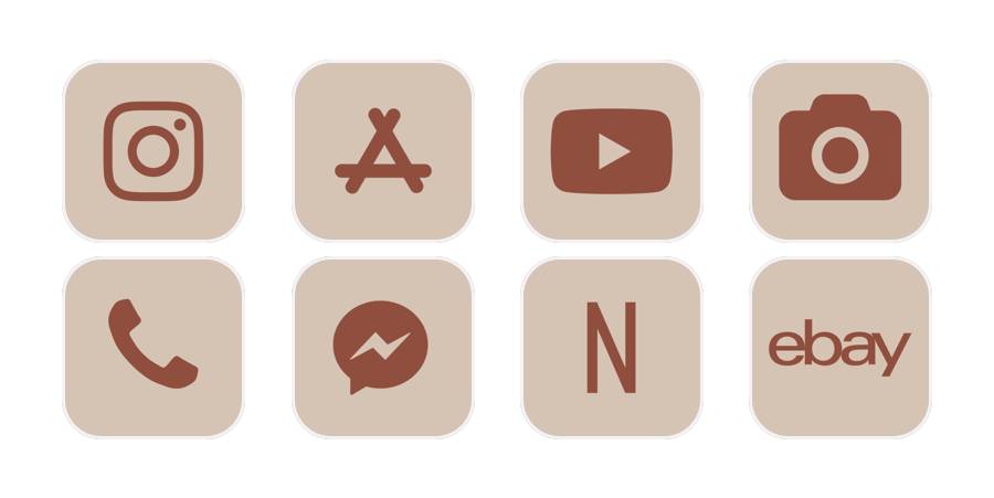brown Пакет с икони на приложения[jJLQVIWBoYos02skP0h2]