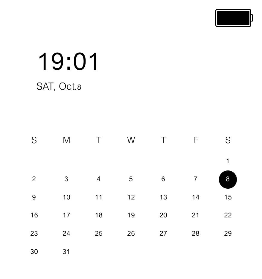 calendar Calendário Ideias de widgets[7IXA36H1mLZlFDAkWmhJ]