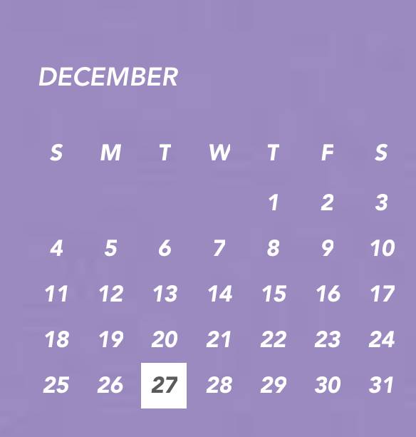 Calendario Idee widget[CQEkdbcsMLshqemK68za]