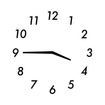 시간 Clock Widget ideas[VKNOJ5s3LyBViwF0JF9k]