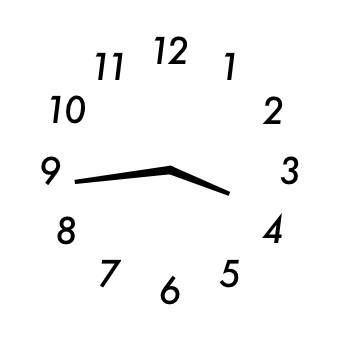 시간 Clock Widget ideas[Ca5X6GxjMENZEPkmojIz]