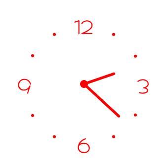 Reloj Ideas de widgets[Cxk1mPf1zaIoPryffSth]