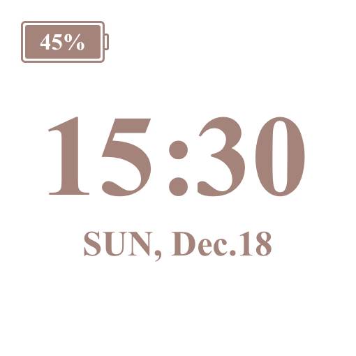 Time Widget ideas[ICrtf1smIc5oMOZHzXRY]