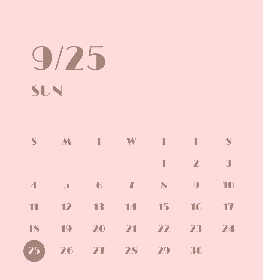 Kalender Widget-ideeën[YBhc8WvBNRUTbzAYrqUM]