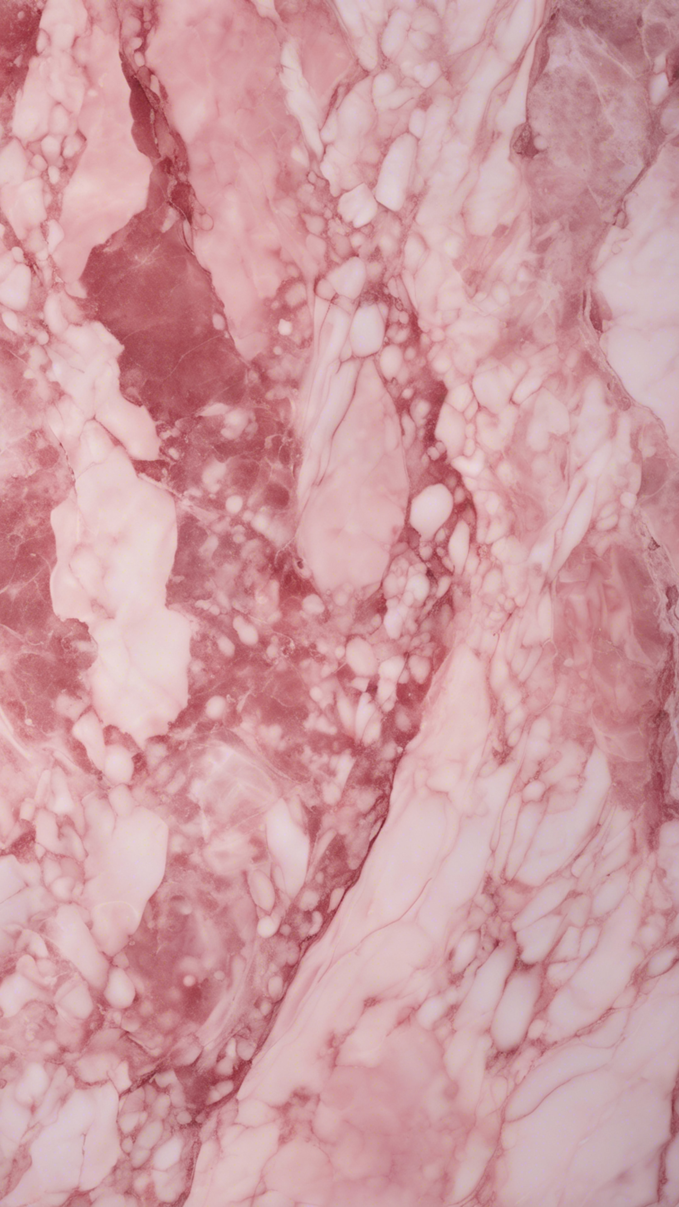Pink marble texture viewed under faint sunlight. Tapeta na zeď[45cdb092df8543e48e23]