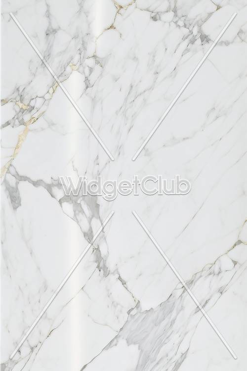 Elegant White and Gold Marble Pattern