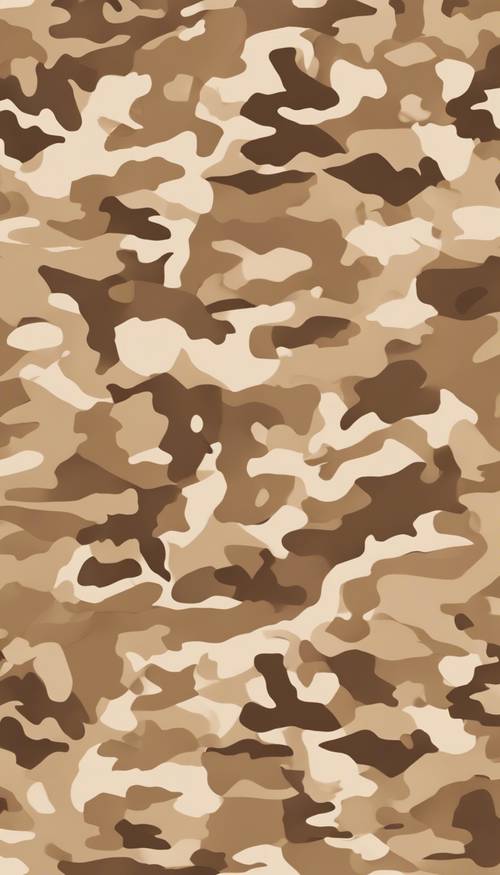 Motif camouflage beige à l&#39;ancienne