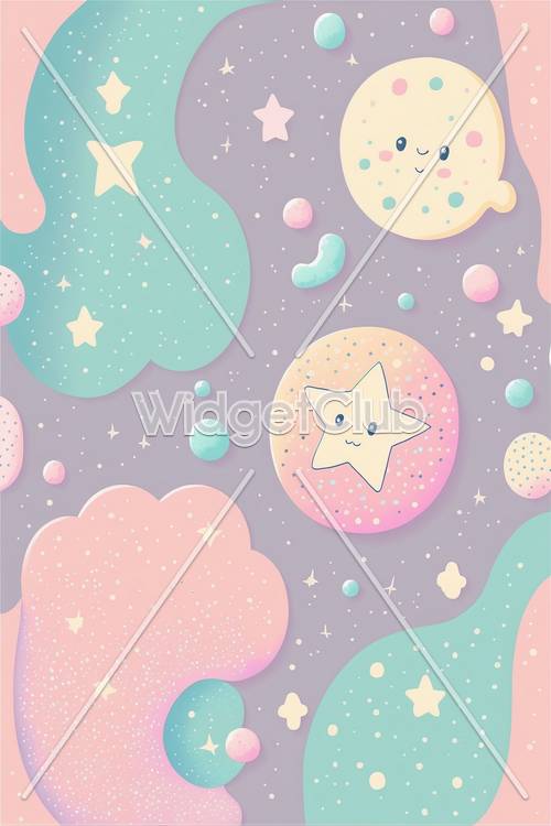 Pink Star Wallpaper [84d1ed3f39fb4765aaa0]